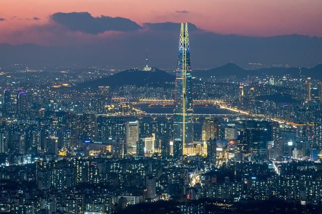 中、日、韓三國的第一高樓