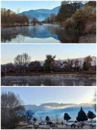 沙溪 | 走進東方水墨畫般的冬日晨霧