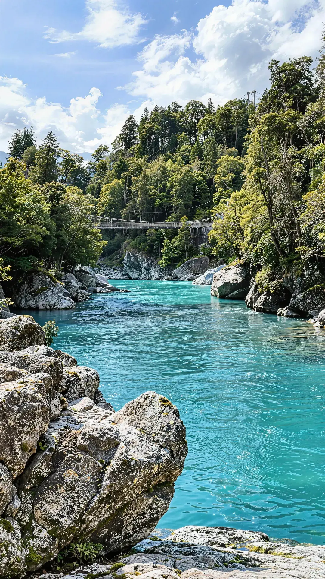 Experience the breathtaking scenery of New Zealand's South Island in full screen