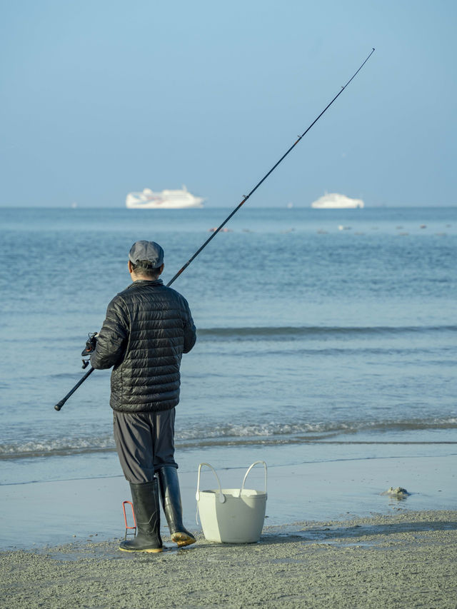 北海日出治癒時刻|所有煩惱被金光吹散 北海日出治癒時刻|所有煩惱被金光吹散