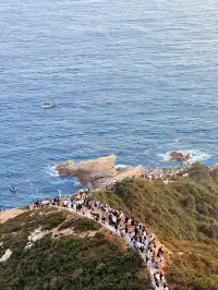 今天來深圳天文台,真的超美的海岸線!