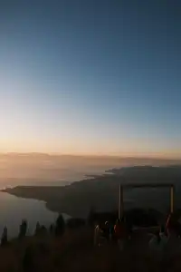 西山貓貓菁日出、晨霧、圓月