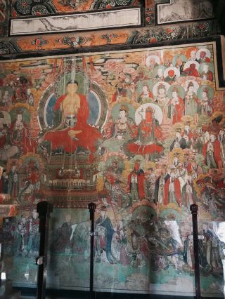 山西｜マイナーな寺院で、細部までぞっとするほど精巧な明代の壁画