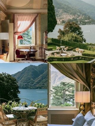 โรงแรมสไตล์บาโรกริมทะเลสาบโคโม่