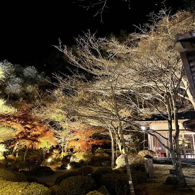 富士山高質溫泉旅館🗻日式庭園「鐘山苑」
