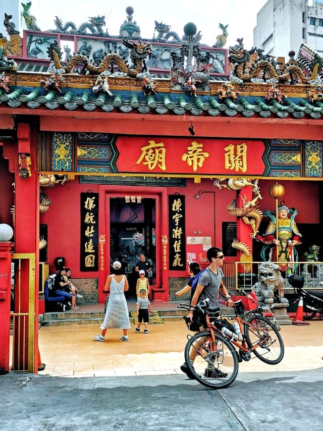 An old temple in KL city center.