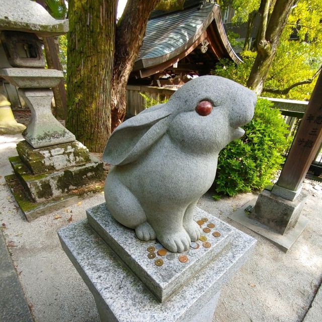 東天王 岡崎神社　京都うさぎ神社
