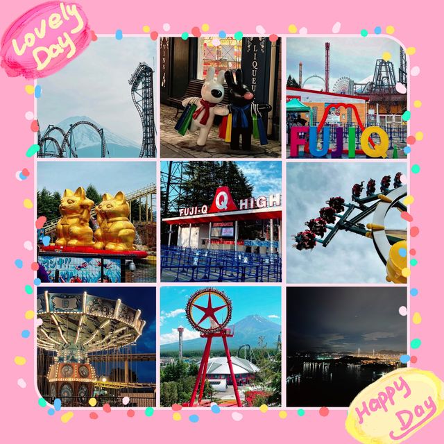 速度與刺激！在富士急樂園暢玩終極遊樂設施！🎢🌟🎪