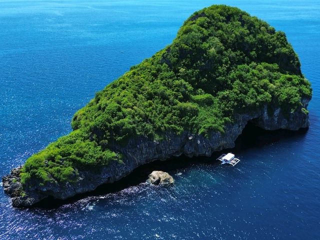 Gato Island from above