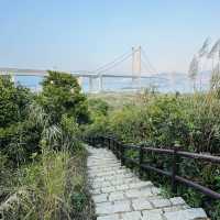 【馬灣行山】登上大嶺頭。飽覽青馬大橋。欣賞日落｜初級行山輕鬆路線兩小時內行完