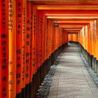 京都必遊景點，難以走到盡頭既朱紅色鳥居