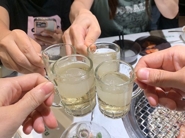 森森燒肉 肉品都好好吃 自助吧好奢 每種飲料都想來一點