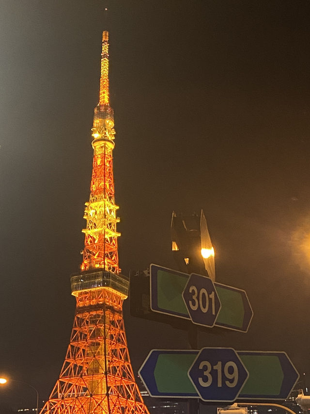 도쿄 시내를 한 눈에! 도쿄타워🗼