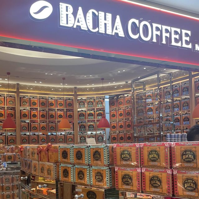Famous Bacha Coffee in Singapore