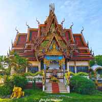 วัดสวย อลังการ บนเกาะสมุย