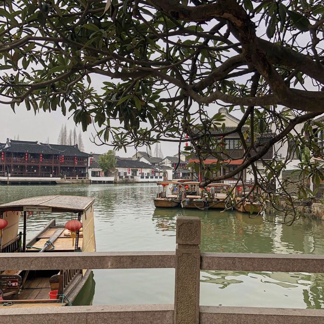 중국의 베니스라 불리는 상하이의 수향마을 🚣