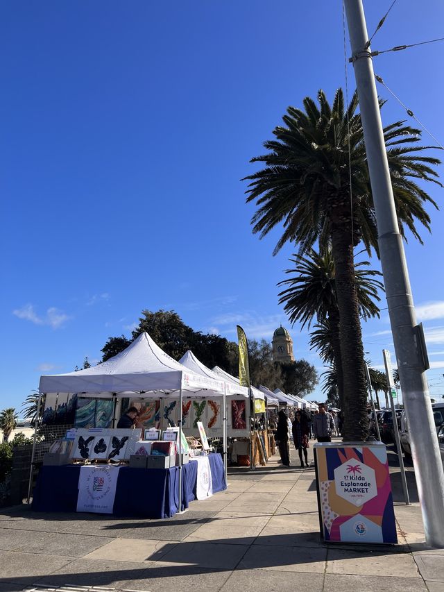 Sunday = St.Kilda Esplanade Market time!!