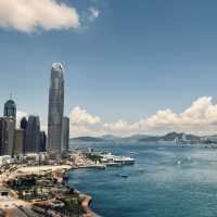 香港君悅酒店，一眼飽覽中環及九龍絕美海景