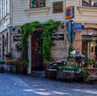 HAGA Old Town in Gothenberg,Sweden