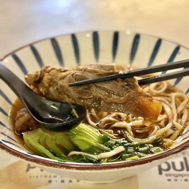 中環街市。高質牛肉麵