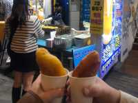 부산에서 줄서서 먹는 유명한 호떡집 [해운대 명품호떡]