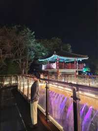 밤에 보면 더 화려한 의림지 야경✨️