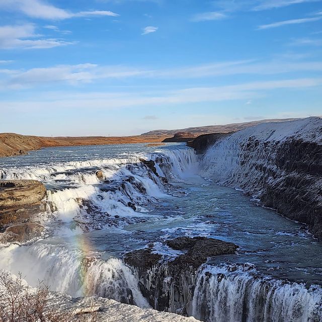 Stunning Iconic Waterfall in Iceland 