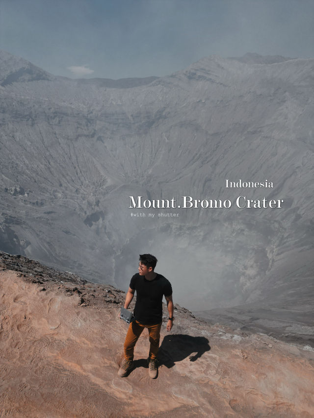 ก้าวเข้าสู้ความเคว้งคว้าง บนปากปล่องภูเขาไฟ Bromo