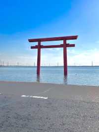 【鹿島神宮西の一之鳥居】厳島神社を超える最大級の水上鳥居