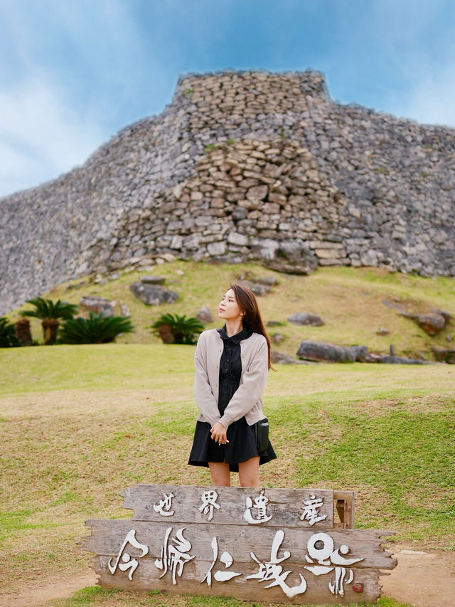 【沖縄/北部】世界遺産今帰仁城跡・伝統的な石垣と絶景