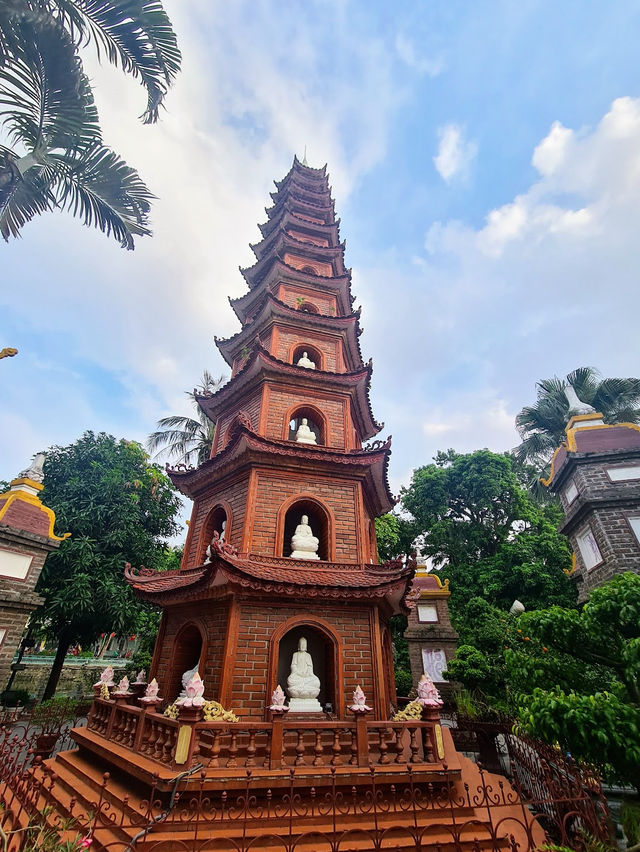 The One Pillar Pagoda in Hanoi 