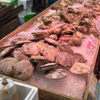 【食べ歩き】茨城 日立 道の駅日立おさかなセンター 産直価格の新鮮な魚介類がお腹いっぱい食べれます