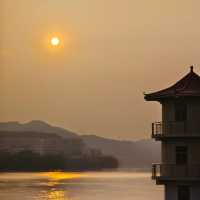 【臺北景點】仁義潭水庫：山水畫捲