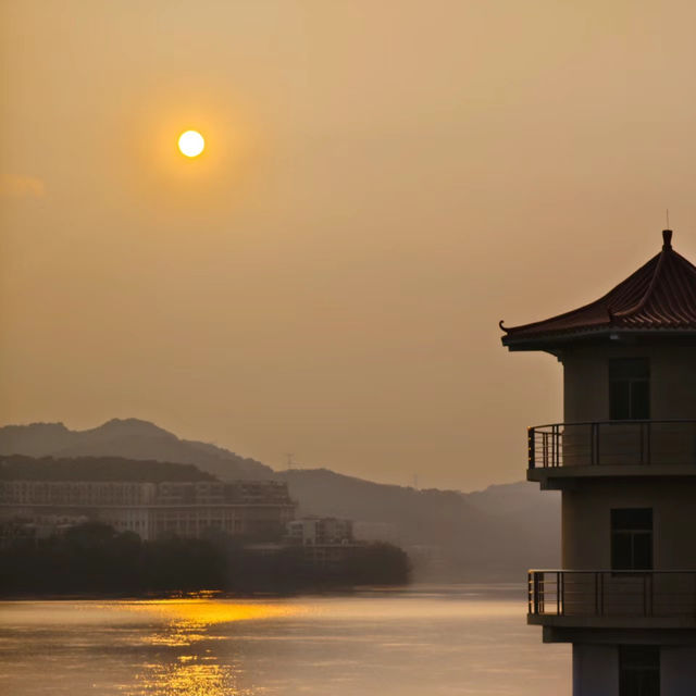 【臺北景點】仁義潭水庫：山水畫捲