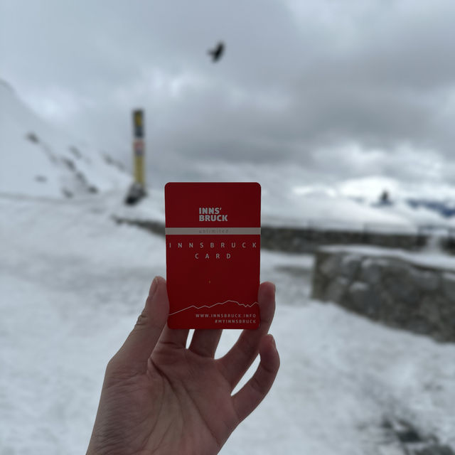 Breathtaking view from Top of Innsbruck 