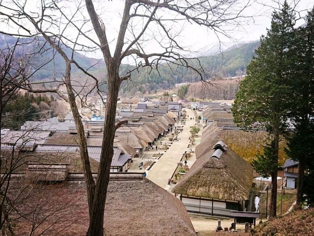 歴史ある宿場町🏘大内宿
