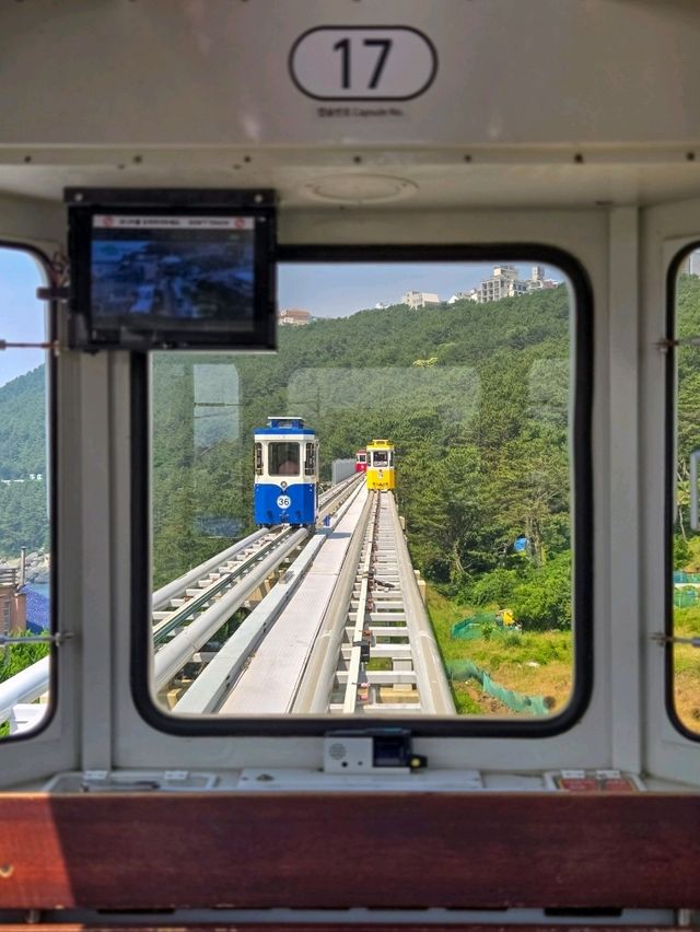 【釜山】大人気のスカイカプセルに乗ってみた
