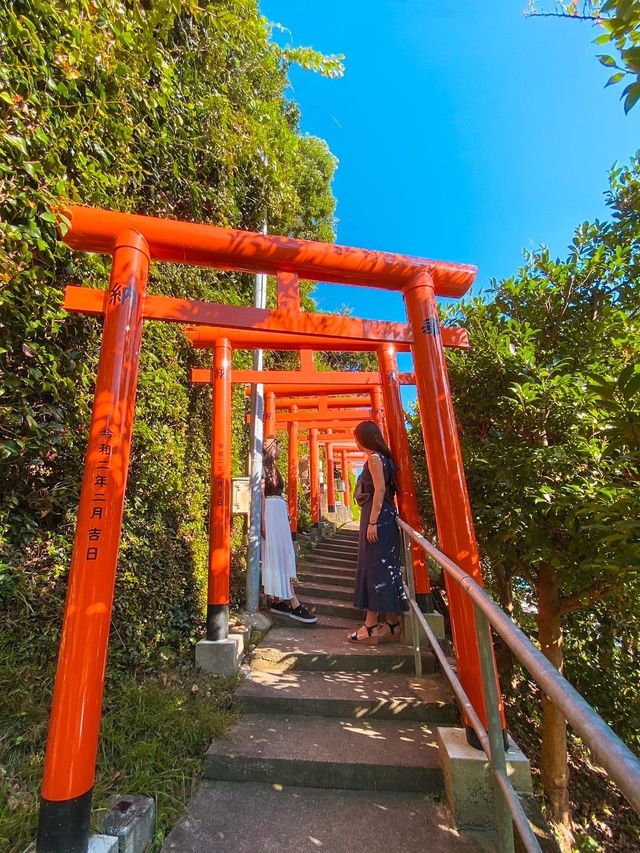 【愛知】海を望む展望鳥居がある神社