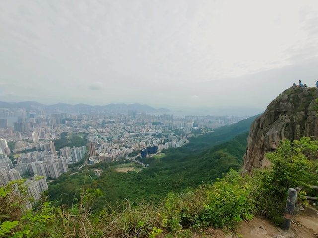 ⛰️香港徒步👣另類分享💫💦•獅子山精神👊🦁⛰️