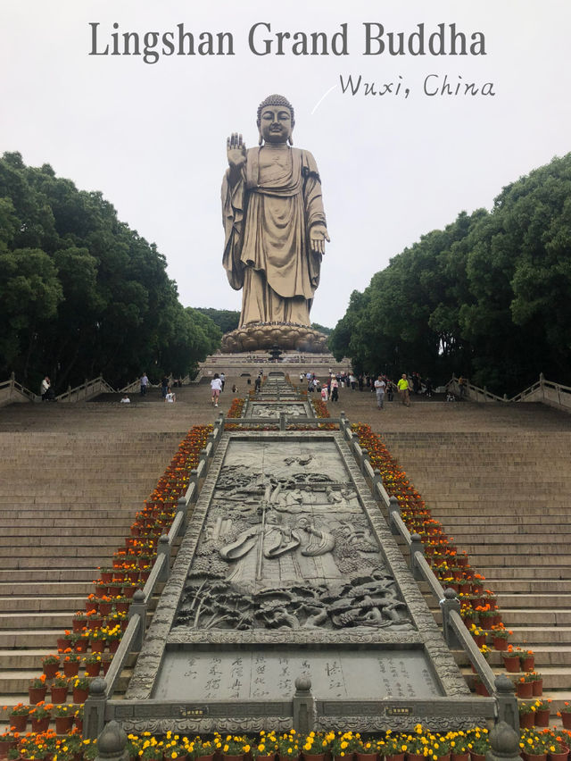 Grand Buddha at Lingshan in Wuxi, China 🇨🇳