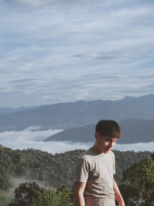 แคมป์ปิ้ง ชมทะเลหมอก ☁️🏕️ ม่อนเงาะ 