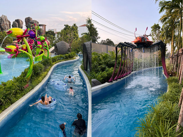 Space Water Park สวนน้ำในธีมสุดล้ำที่โรงแรม Grand Center Point Space Pattaya