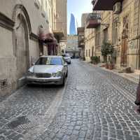 Baku old city exploring was amazing 🔥💕