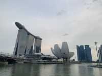 Marina Bay เดินเล่น ชมไฟ ที่สิงคโปร์