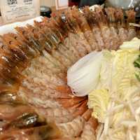 【大阪・難波】大人気の海老しゃぶしゃぶが旨い「海鮮物語 御堂筋店」