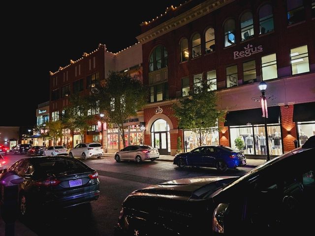 A nightout at Market Street, The Woodlands at Texas
