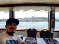 Bosphorus River view between Europe and Asia