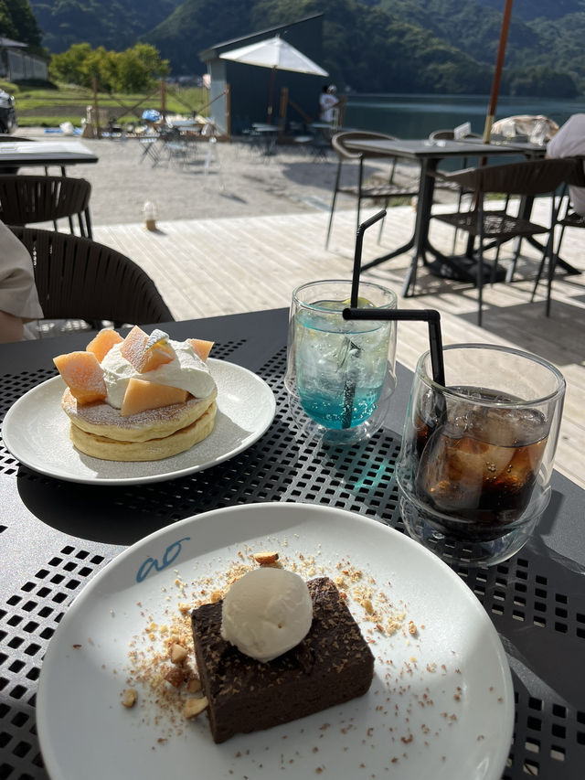 【長野県･大町市】青木湖が目の前絶景カフェ☕