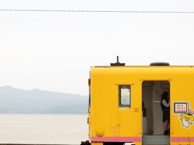 [長崎] 一個人在無人車站古部駅看海