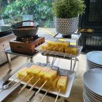 บุฟเฟ่ต์มื้อกลางวันนั่งกันยาวๆ 3 ชั่วโมงเต็ม  